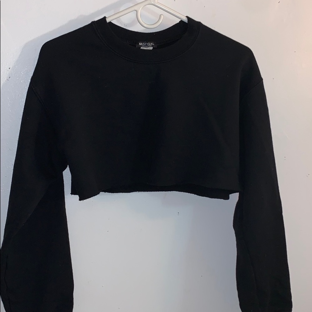 Nasty Gal cropped sweater